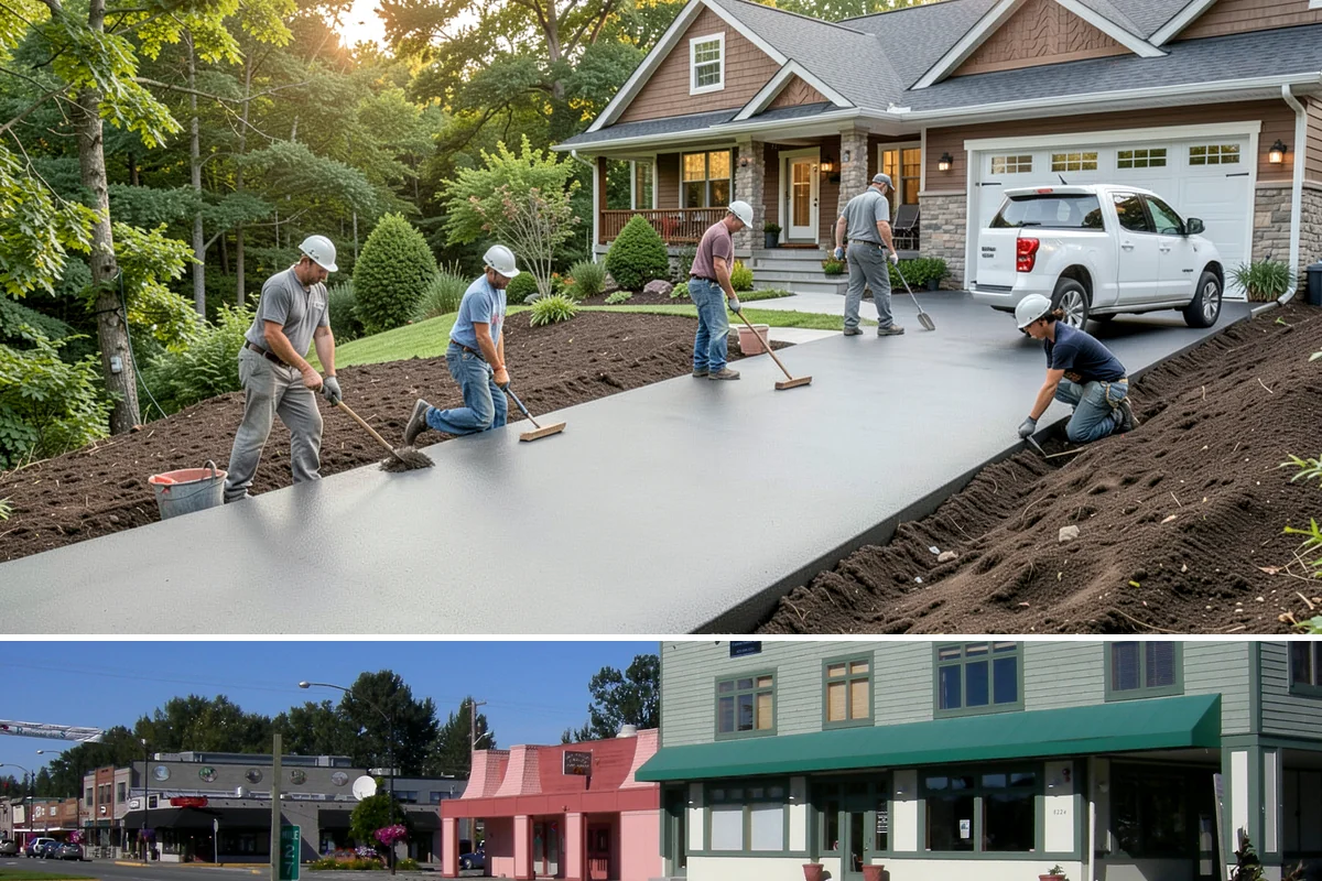Block Masonry in Snoqualmie, King County, WA - Drier months keep footings and grout pours protected, making them the preferred time for block work.