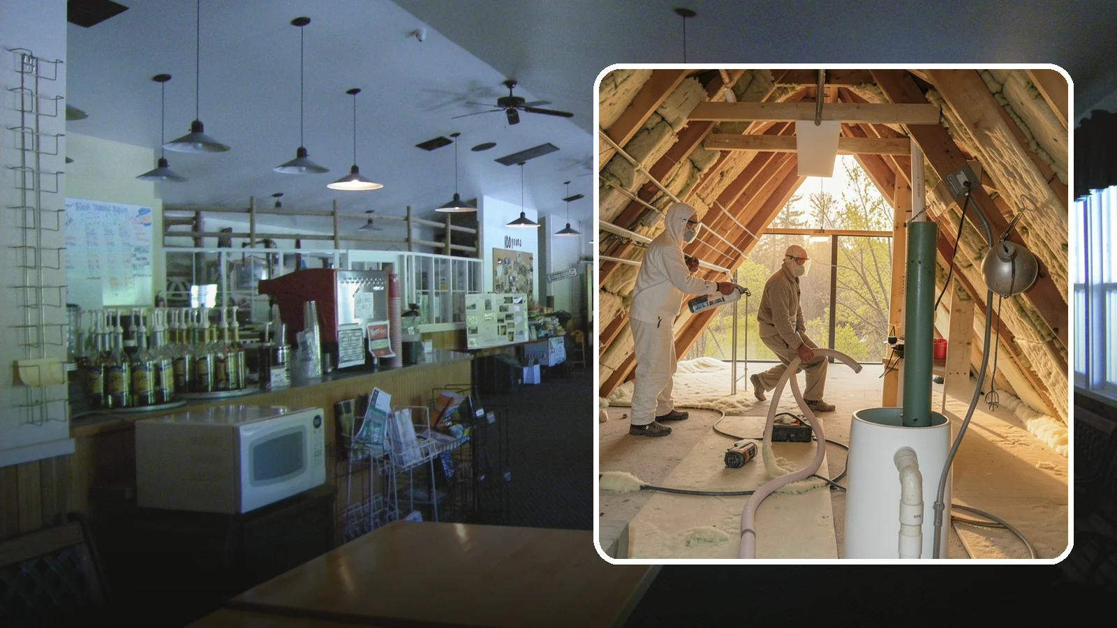 Blown-In Insulation in Black Diamond, King County, WA - We install blown-in insulation that fills attics and cavities with a seamless, gap-free thermal blanket.