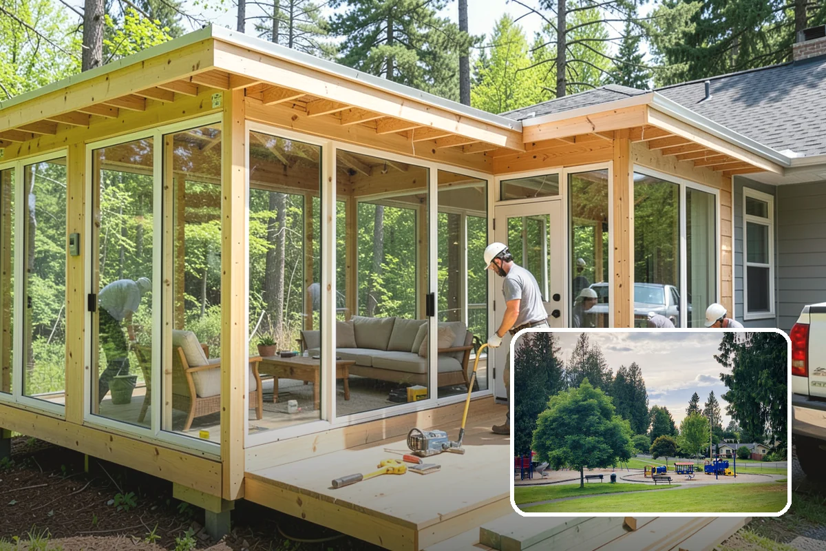 Blown-In Insulation in Bonney Lake, Pierce County, WA - Fills gaps and irregular spaces batts miss