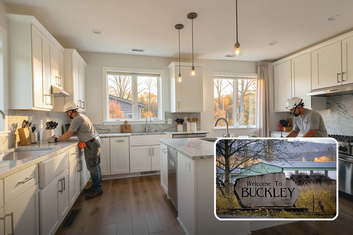 Blown-In Insulation in Buckley, Pierce County, WA - Fills gaps and irregular spaces batts miss