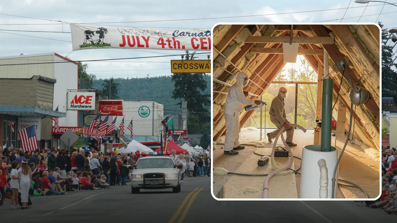 Blown-In Insulation in Carnation, King County, WA - We install blown-in insulation that fills attics and cavities with a seamless, gap-free thermal blanket.