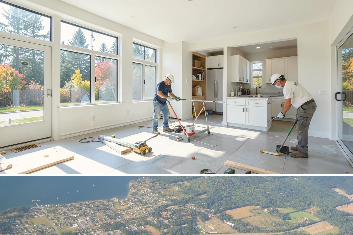 Blown-In Insulation in Coupeville, Island County, WA - Blown-in insulation installs comfortably in any season and is a quick upgrade ahead of winter.