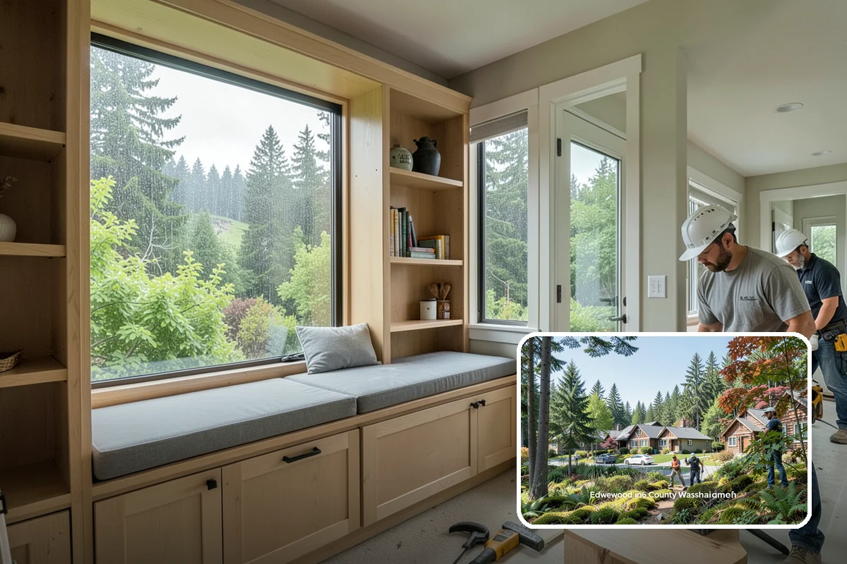 Blown-In Insulation in Edgewood, Pierce County, WA - Fills gaps and irregular spaces batts miss