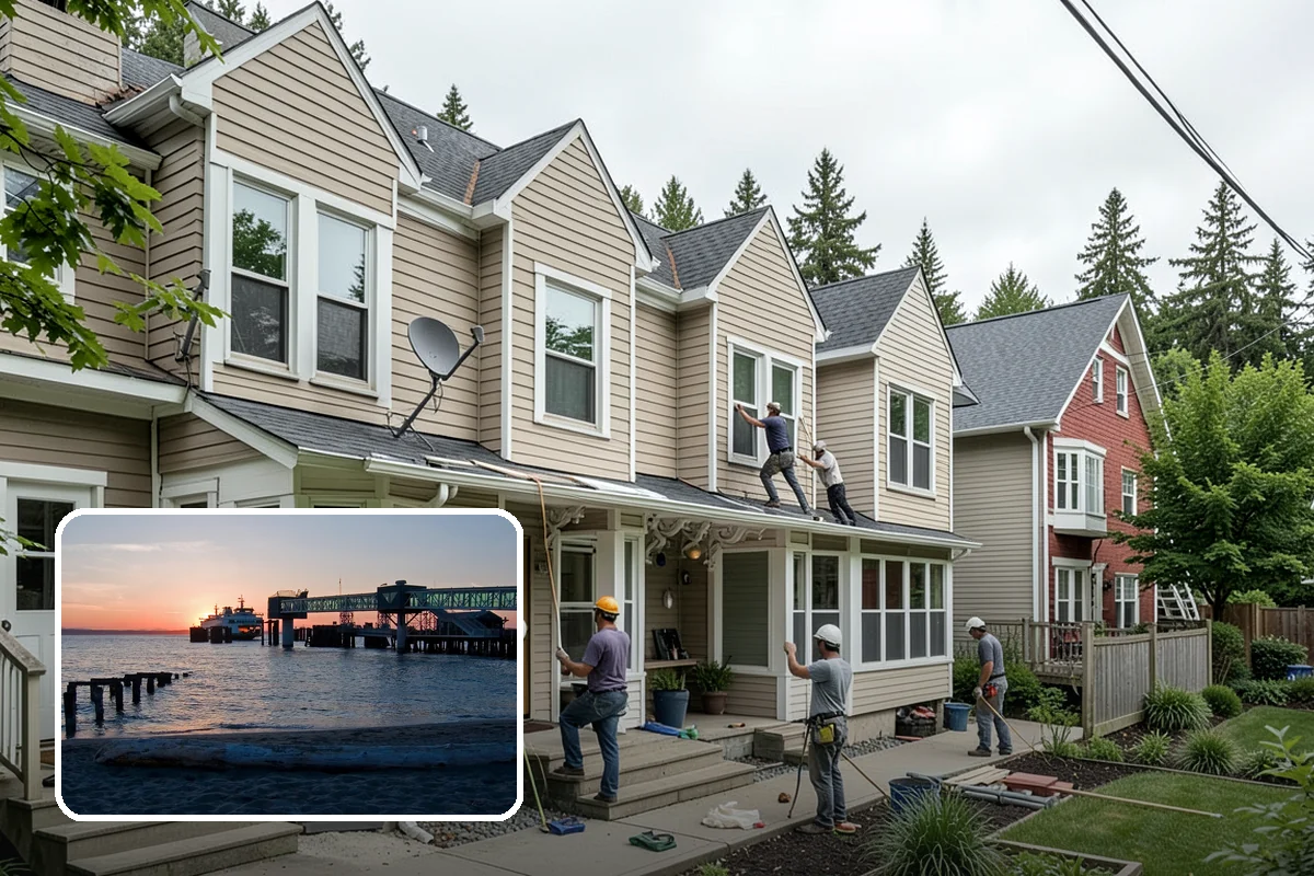 Blown-In Insulation in Edmonds, Snohomish County, WA - Fills gaps and irregular spaces batts miss