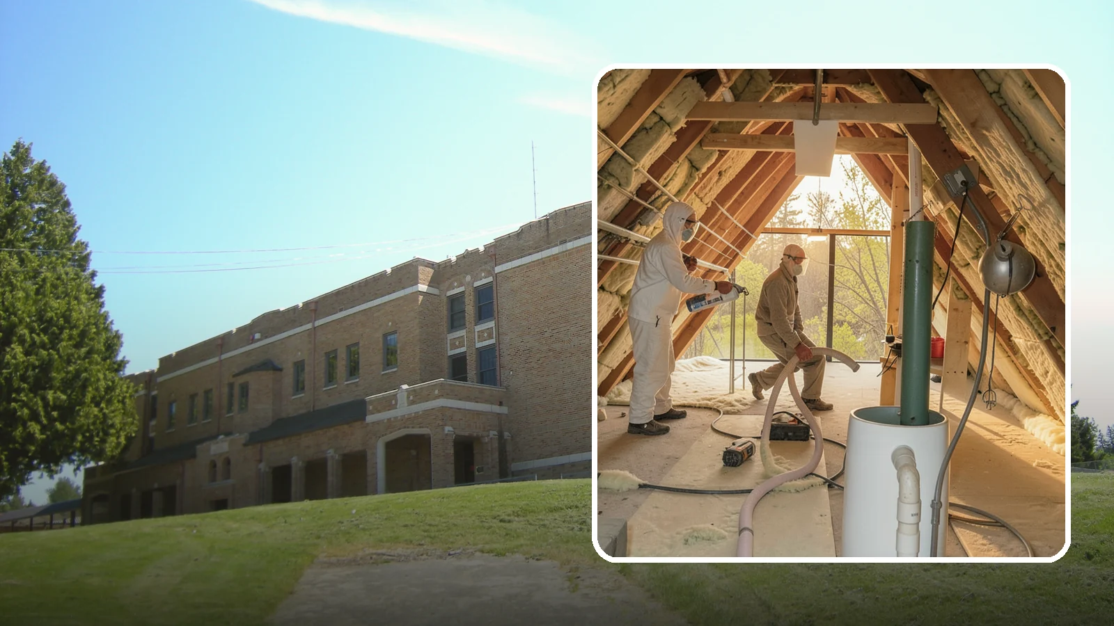Blown-In Insulation in Maple Valley, King County, WA - We install blown-in insulation that fills attics and cavities with a seamless, gap-free thermal blanket.