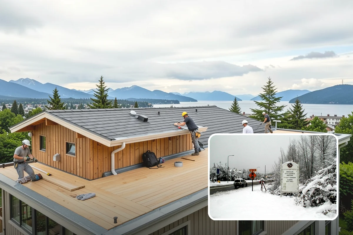 Blown-In Insulation in Newcastle, King County, WA - Fills gaps and irregular spaces batts miss
