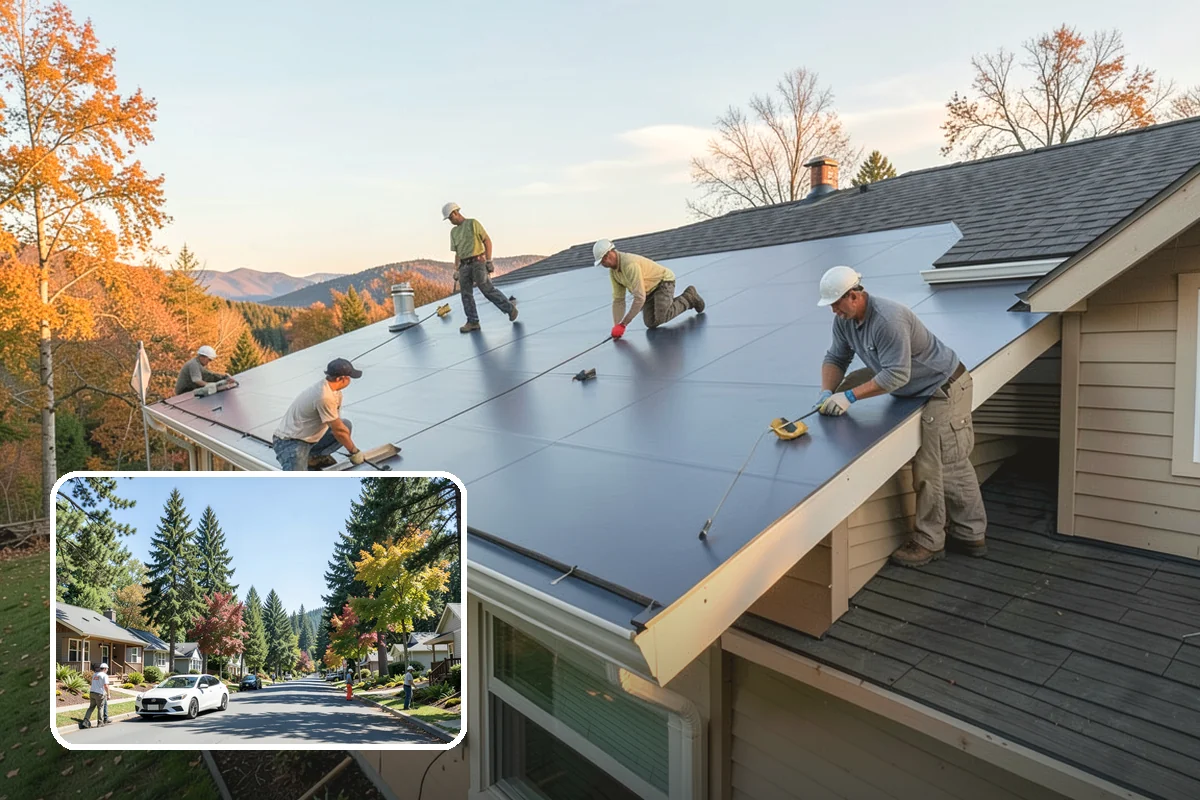 Blown-In Insulation in Orting, Pierce County, WA - Fills gaps and irregular spaces batts miss