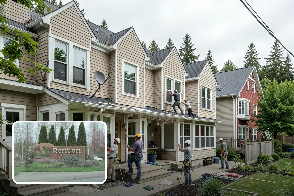 Blown-In Insulation in Renton, King County, WA - Fills gaps and irregular spaces batts miss