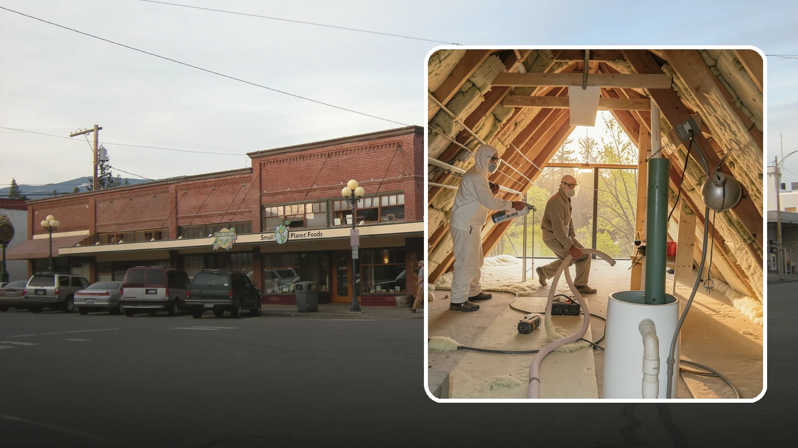 Blown-In Insulation in Sedro-Woolley, Skagit County, WA - We install blown-in insulation that fills attics and cavities with a seamless, gap-free thermal blanket.