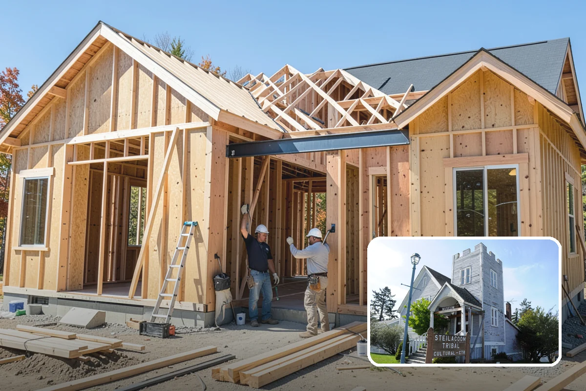 Blown-In Insulation in Steilacoom, Pierce County, WA - Fills gaps and irregular spaces batts miss