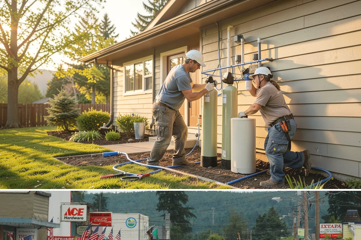 Board and Batten Installation in Carnation, King County, WA - This interior wall treatment installs on schedule in any season and is well suited to rainy-day PNW remodels.