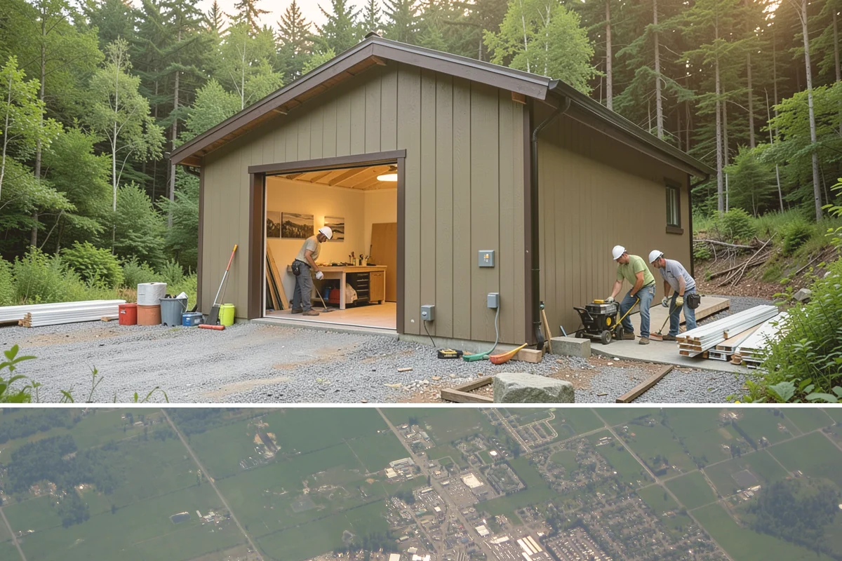 Board and Batten Installation in Enumclaw, King County, WA - This interior wall treatment installs on schedule in any season and is well suited to rainy-day PNW remodels.