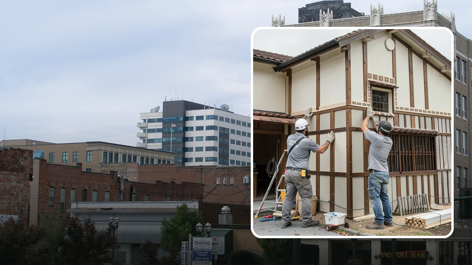 Board and Batten Installation in Everett, Snohomish County, WA - Bold board and batten installation that adds vertical dimension and timeless structure to your walls.