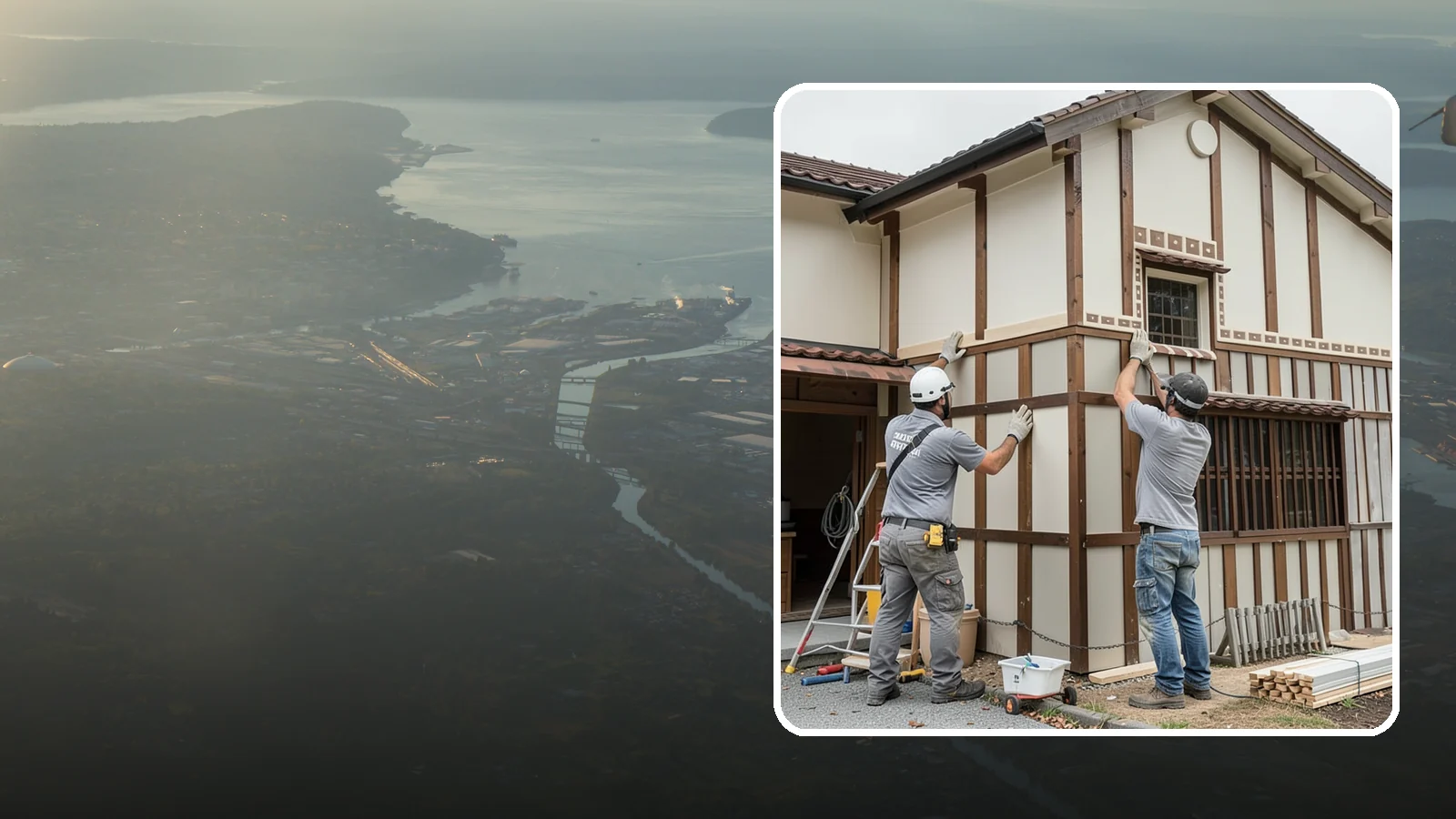 Board and Batten Installation in Fife, Pierce County, WA - Bold board and batten installation that adds vertical dimension and timeless structure to your walls.