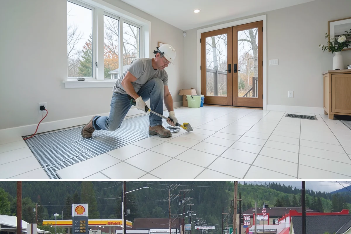 Board and Batten Installation in Granite Falls, Snohomish County, WA - This interior wall treatment installs on schedule in any season and is well suited to rainy-day PNW remodels.
