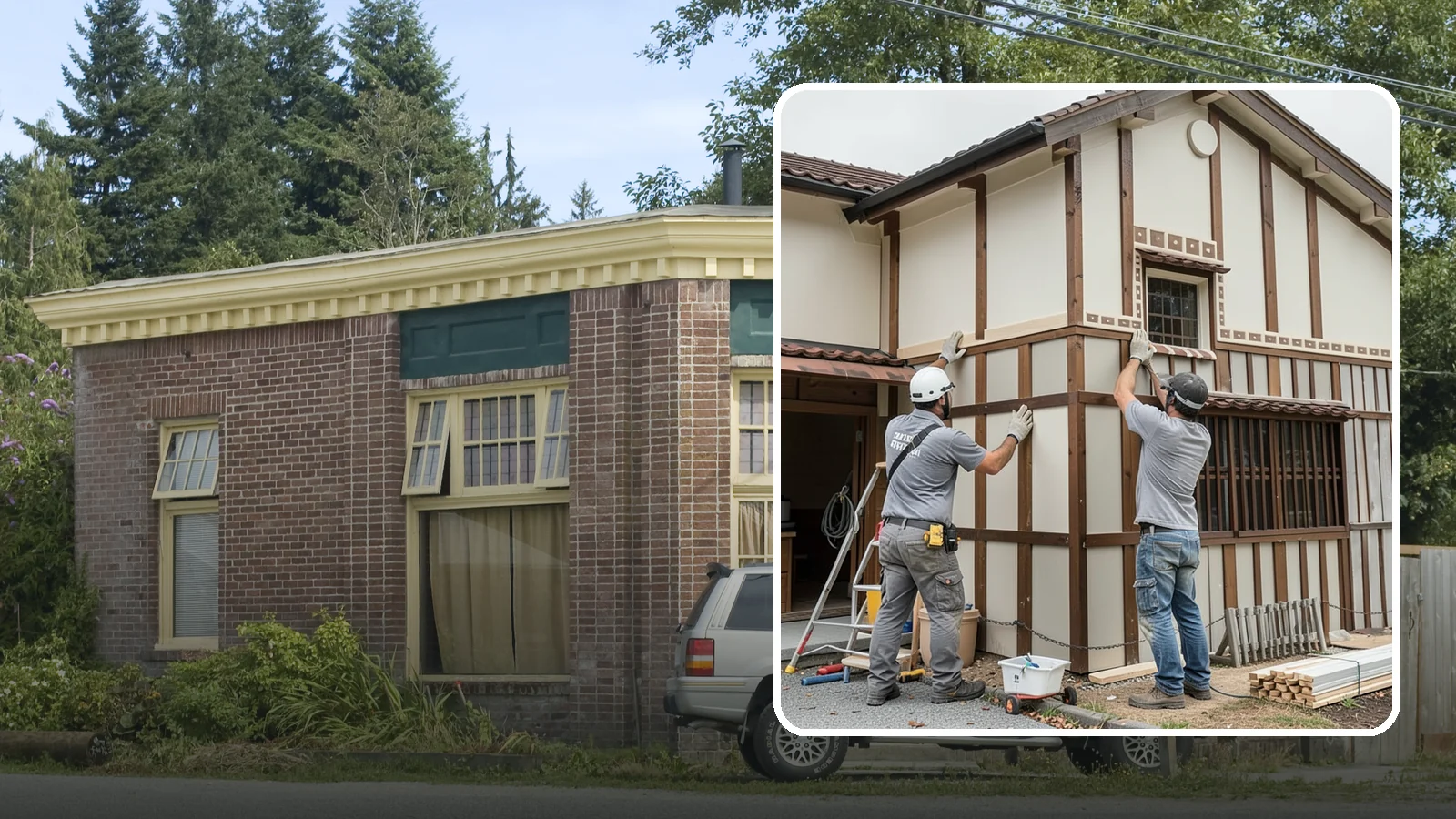 Board and Batten Installation in Hamilton, Skagit County, WA - Bold board and batten installation that adds vertical dimension and timeless structure to your walls.