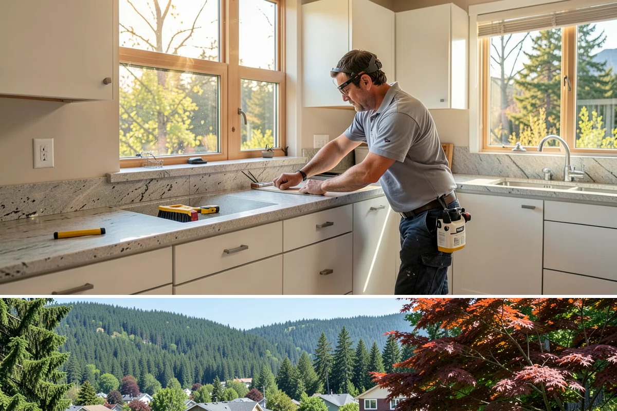 Board and Batten Installation in Index, Snohomish County, WA - This interior wall treatment installs on schedule in any season and is well suited to rainy-day PNW remodels.
