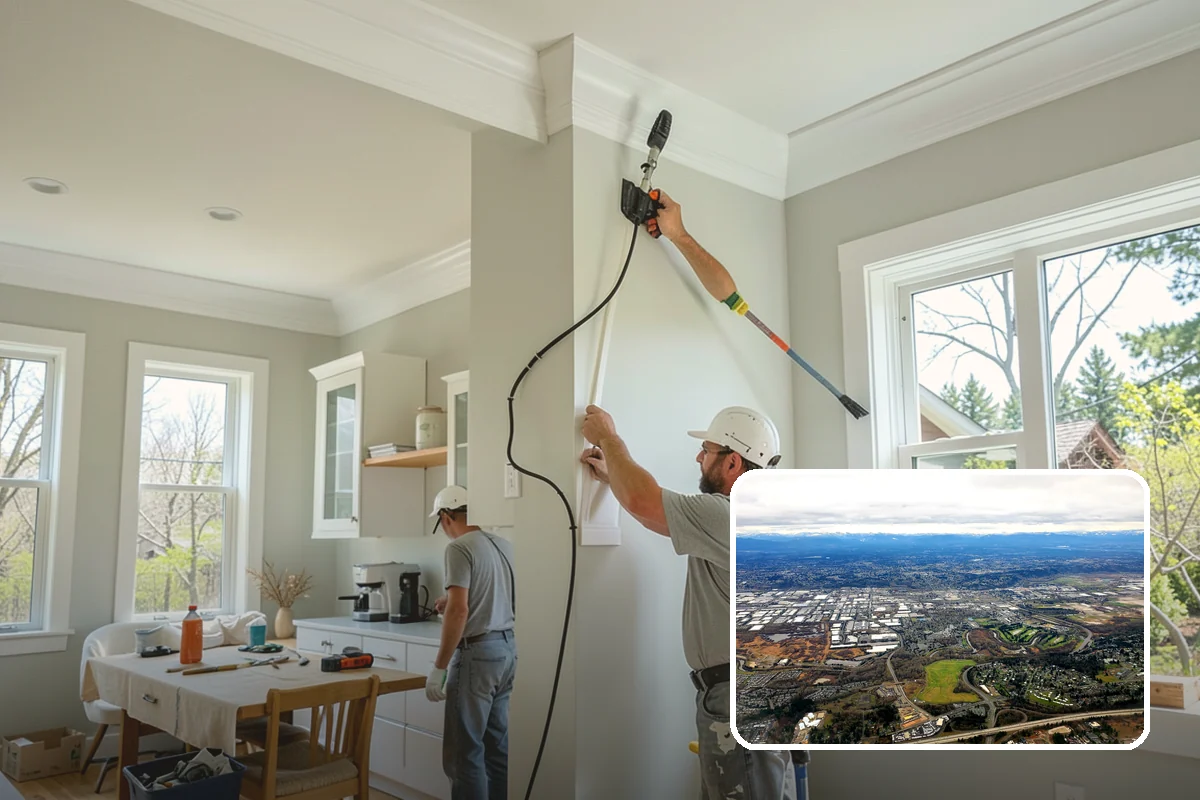 Board and Batten Installation in Kent, King County, WA - Plumb, evenly spaced battens for a tidy grid