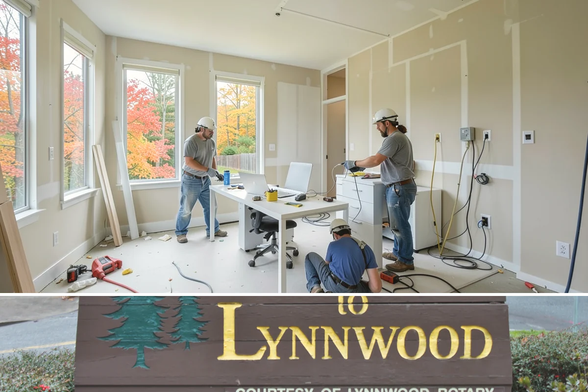 Board and Batten Installation in Lynnwood, Snohomish County, WA - This interior wall treatment installs on schedule in any season and is well suited to rainy-day PNW remodels.