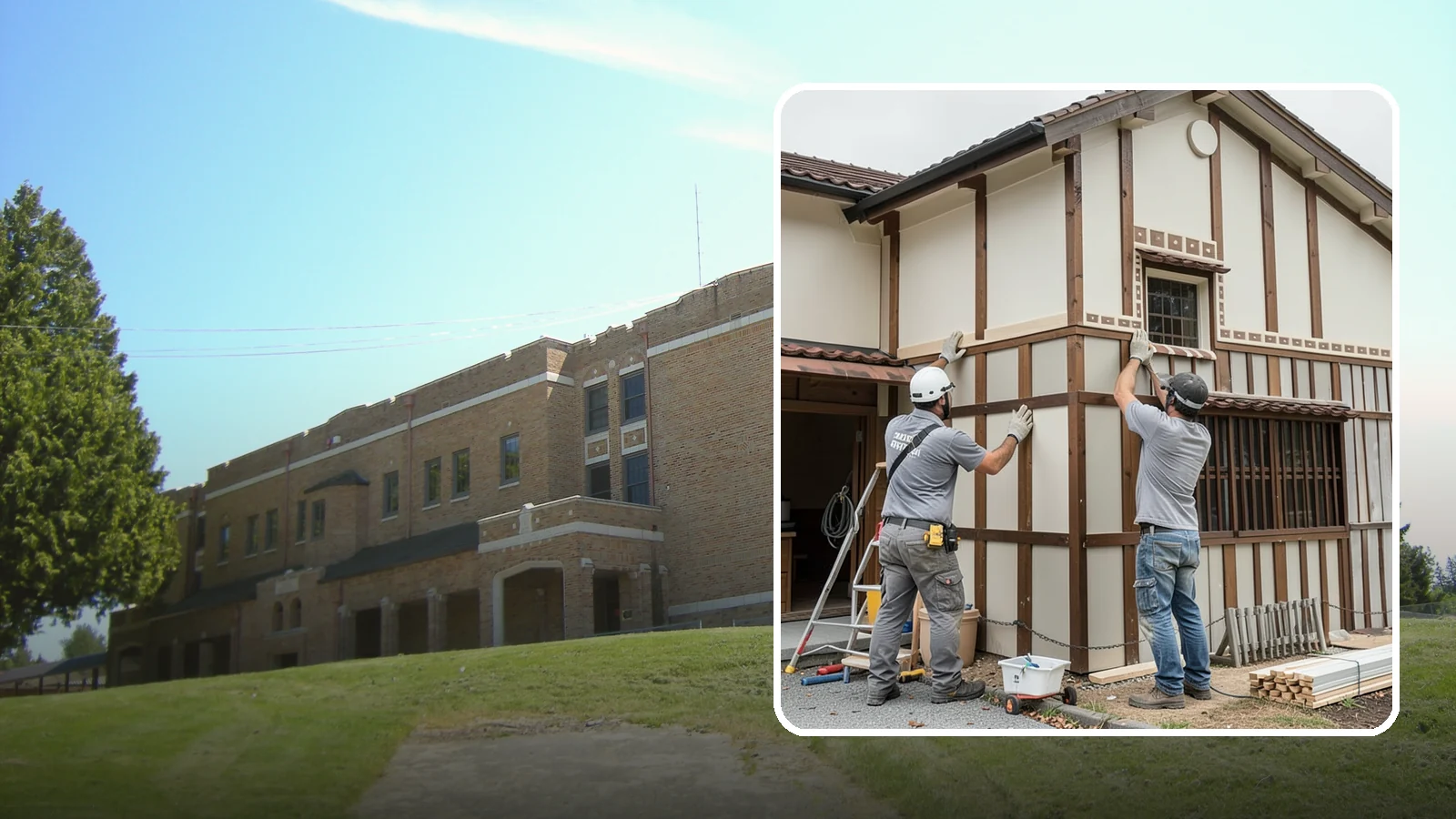 Board and Batten Installation in Maple Valley, King County, WA - Bold board and batten installation that adds vertical dimension and timeless structure to your walls.