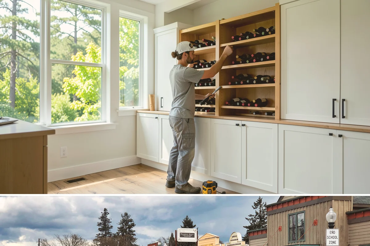 Board and Batten Installation in Roy, Pierce County, WA - This interior wall treatment installs on schedule in any season and is well suited to rainy-day PNW remodels.