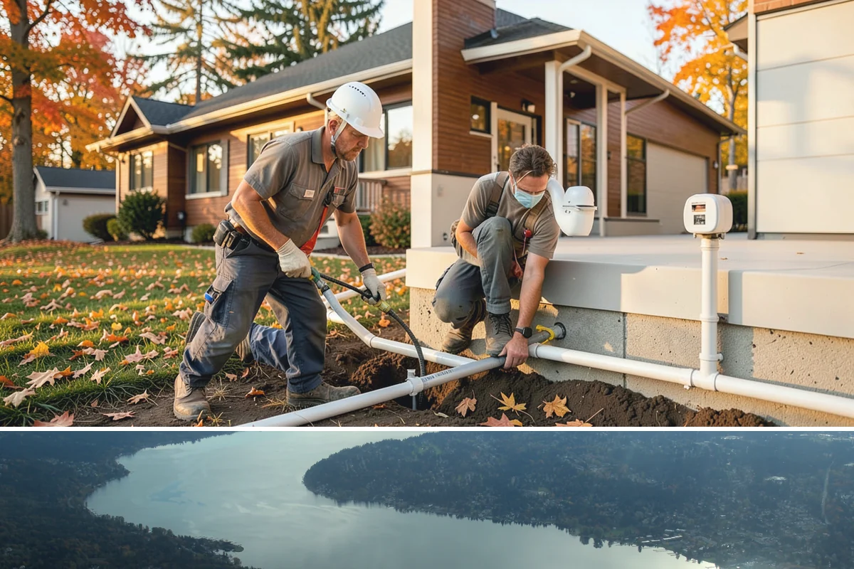 Board and Batten Installation in Sammamish, King County, WA - This interior wall treatment installs on schedule in any season and is well suited to rainy-day PNW remodels.