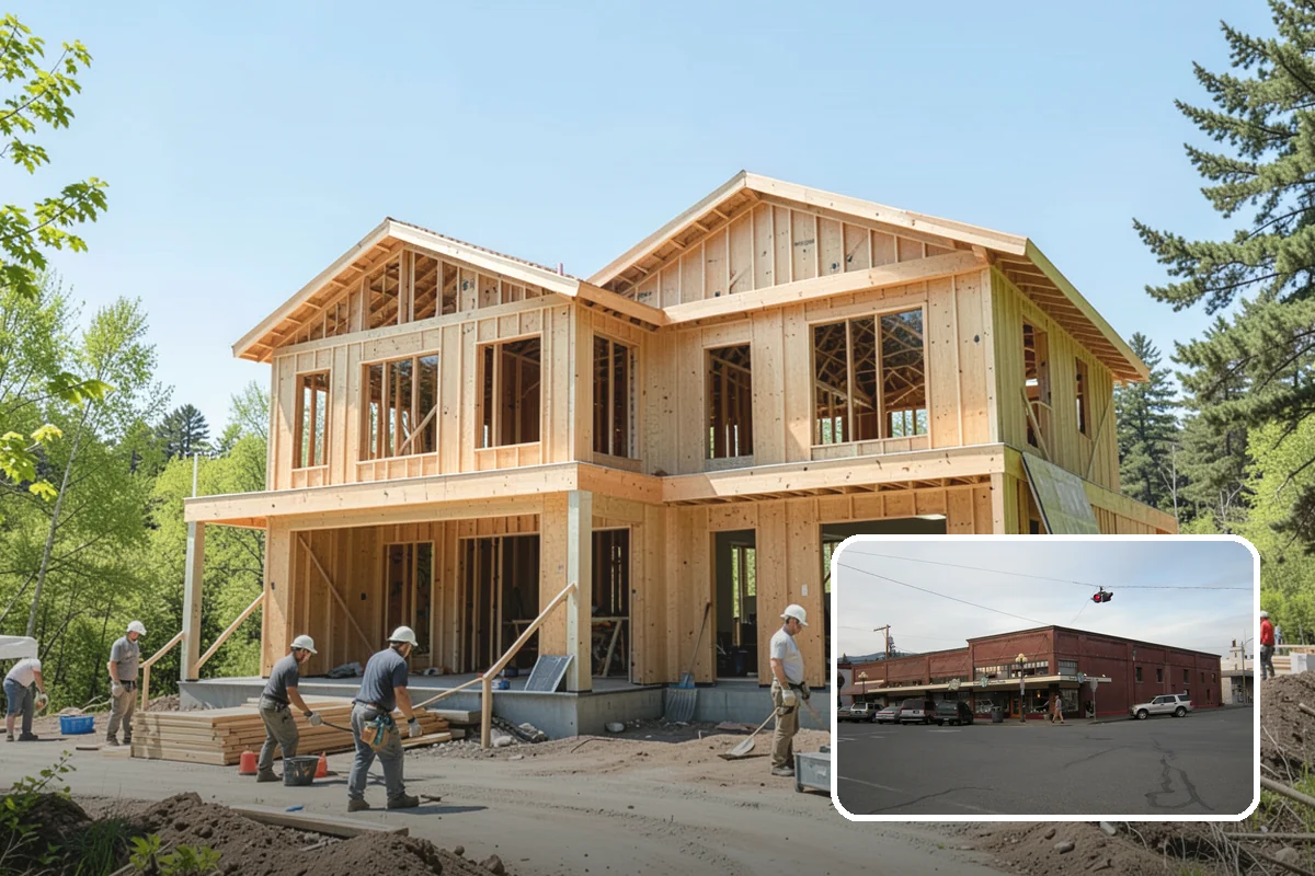 Board and Batten Installation in Sedro-Woolley, Skagit County, WA - Plumb, evenly spaced battens for a tidy grid