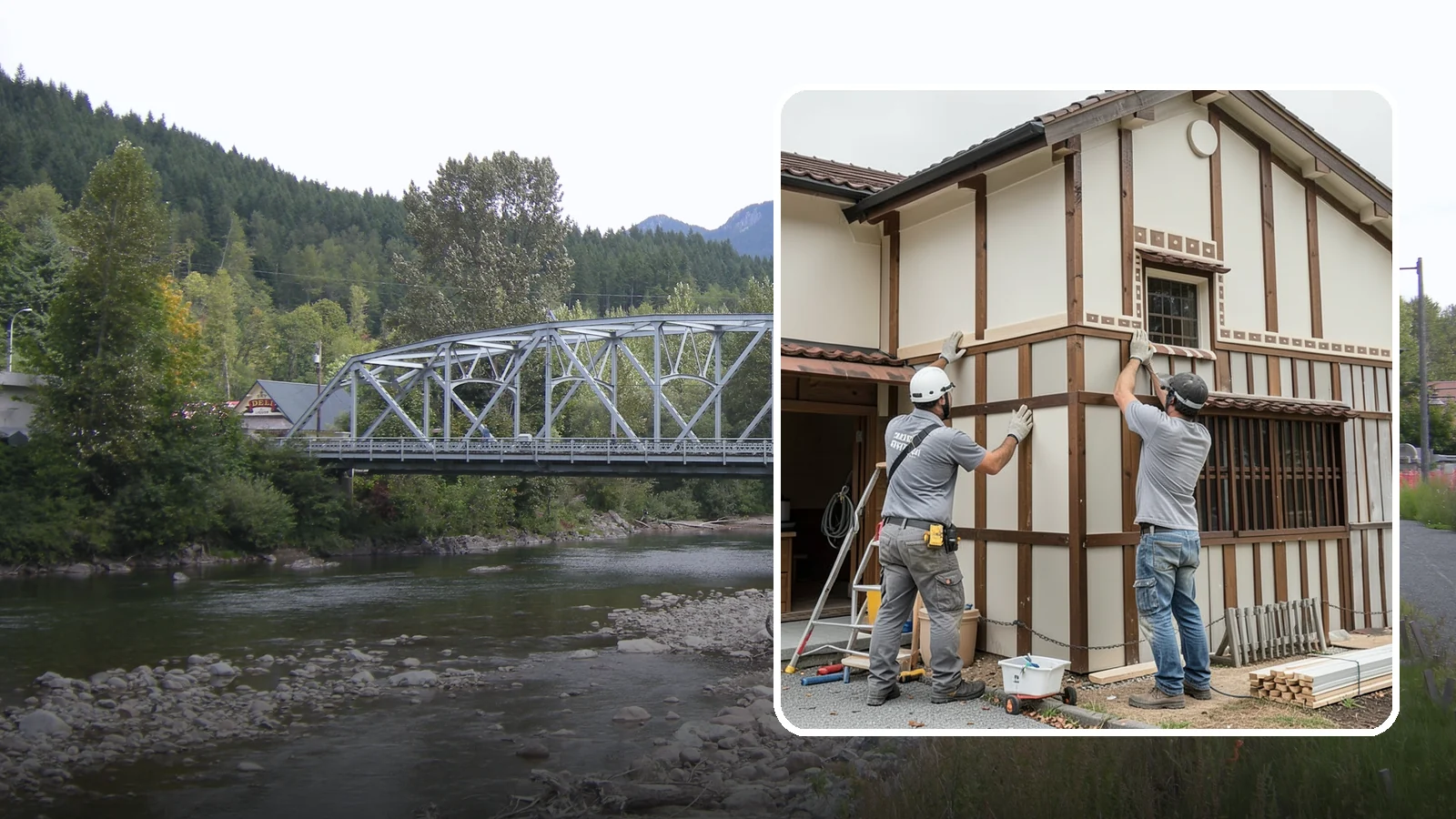 Board and Batten Installation in Skykomish, King County, WA - Bold board and batten installation that adds vertical dimension and timeless structure to your walls.