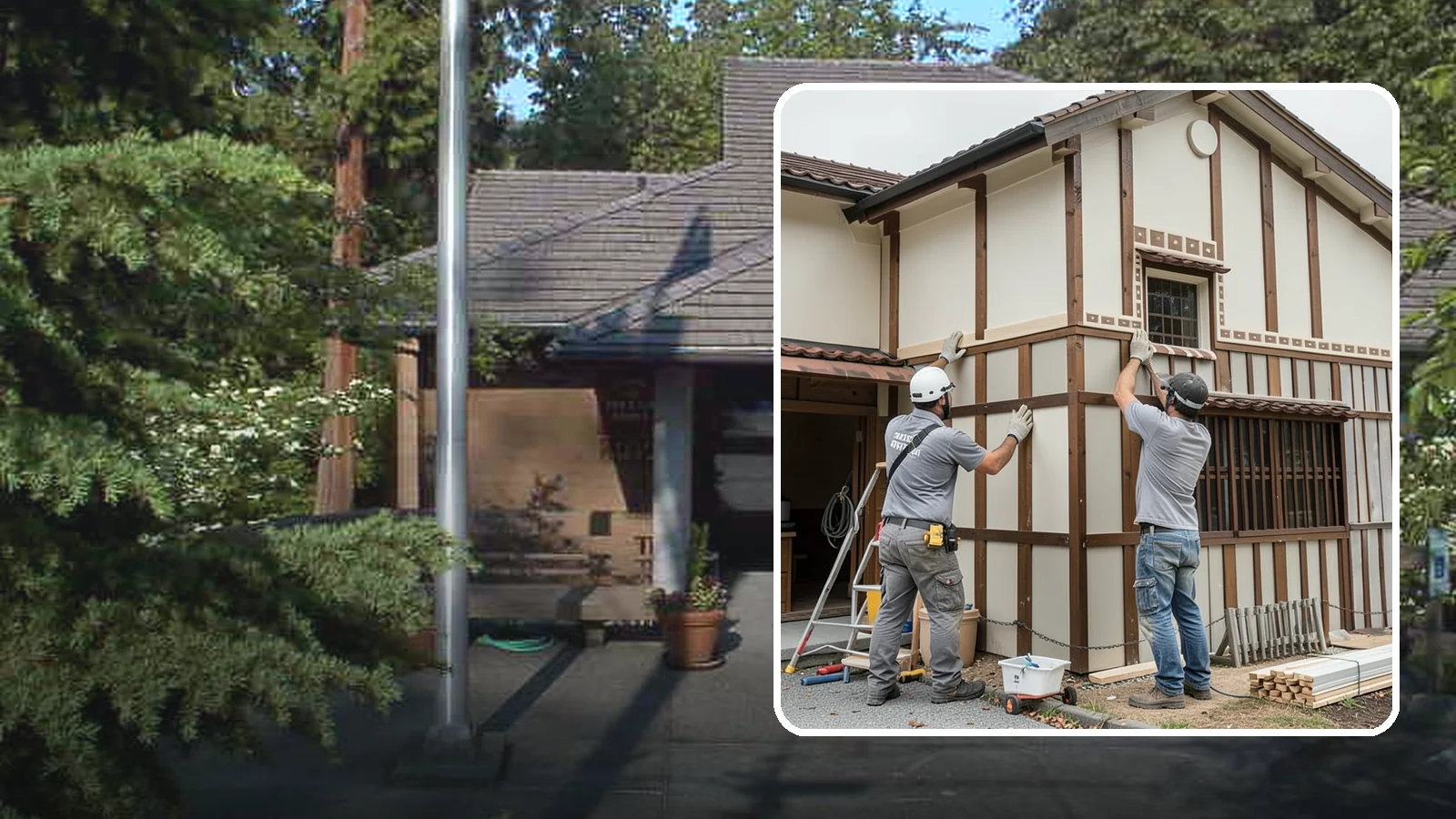 Board and Batten Installation in Yarrow Point, King County, WA - Bold board and batten installation that adds vertical dimension and timeless structure to your walls.
