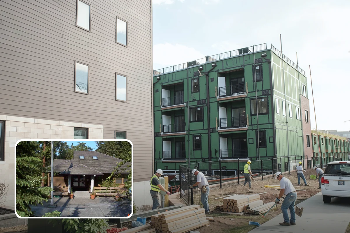 Board and Batten Installation in Yarrow Point, King County, WA - Plumb, evenly spaced battens for a tidy grid
