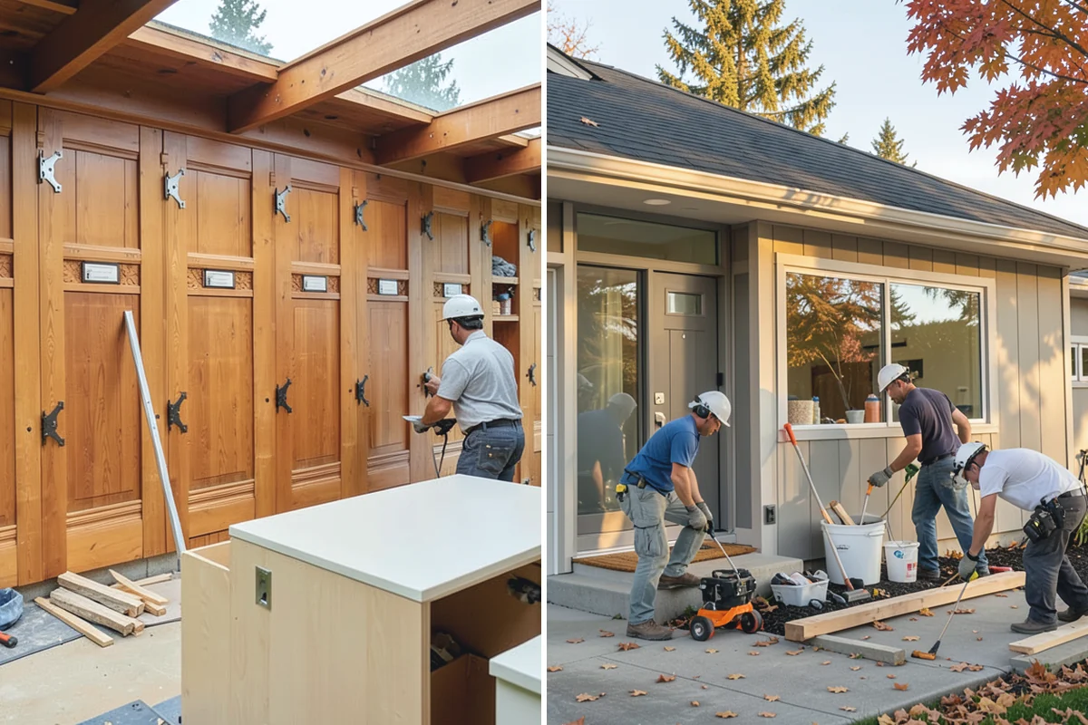 Board and Batten Siding in Auburn, King County, WA - Choose material, board width, and batten spacing