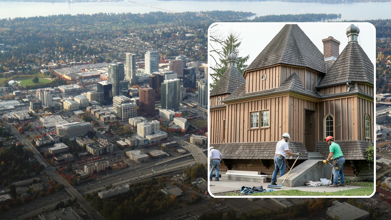 Board and Batten Siding in Bellevue, King County, WA - We install vertical board and batten siding that lends farmhouse and modern homes a striking, textured facade.