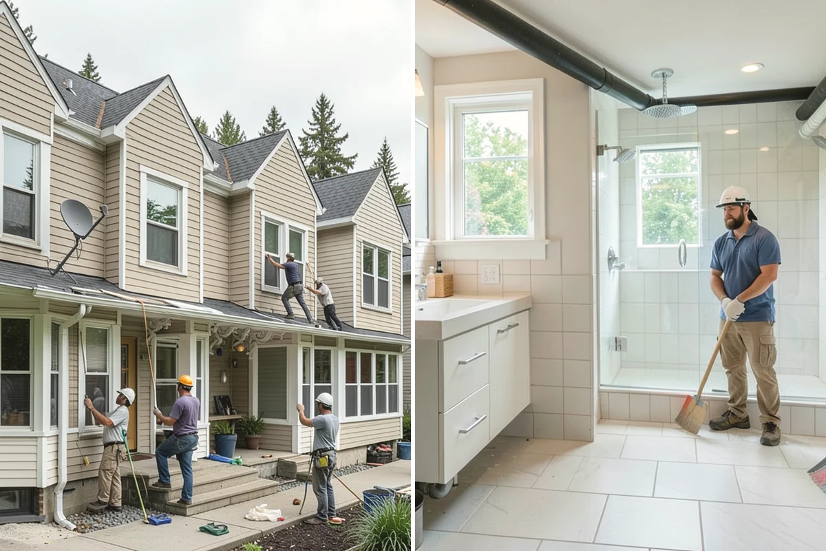 Board and Batten Siding in Burien, King County, WA - Choose material, board width, and batten spacing