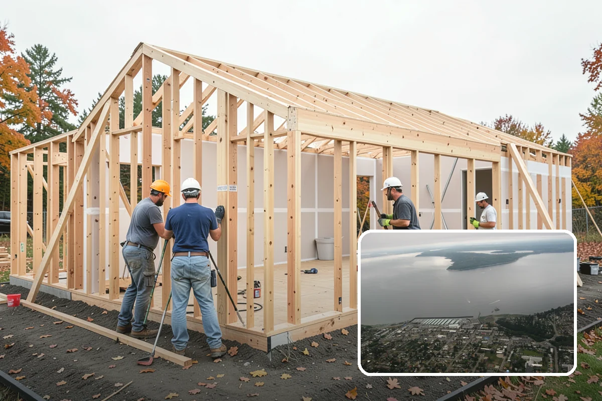 Board and Batten Siding in Des Moines, King County, WA - Distinctive vertical texture and shadow lines