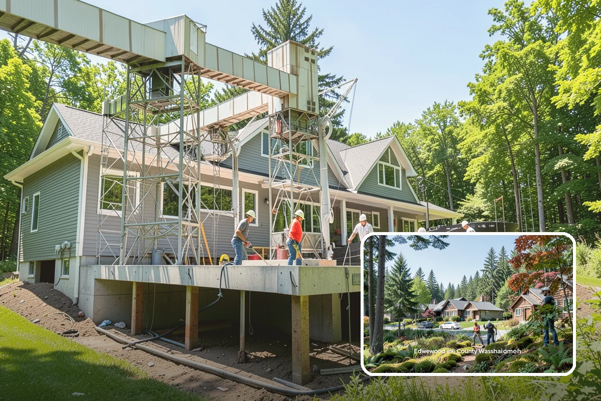 Board and Batten Siding in Edgewood, Pierce County, WA - Distinctive vertical texture and shadow lines