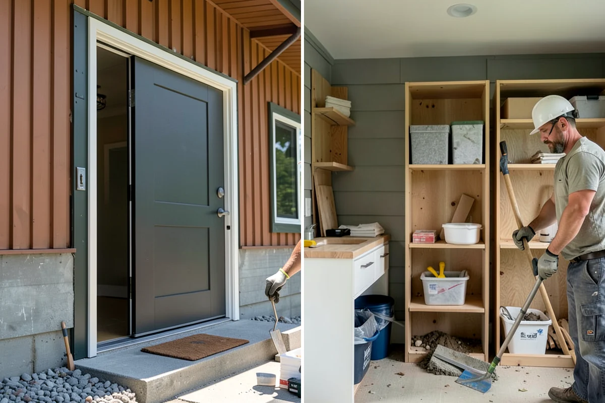 Board and Batten Siding in Enumclaw, King County, WA - Choose material, board width, and batten spacing