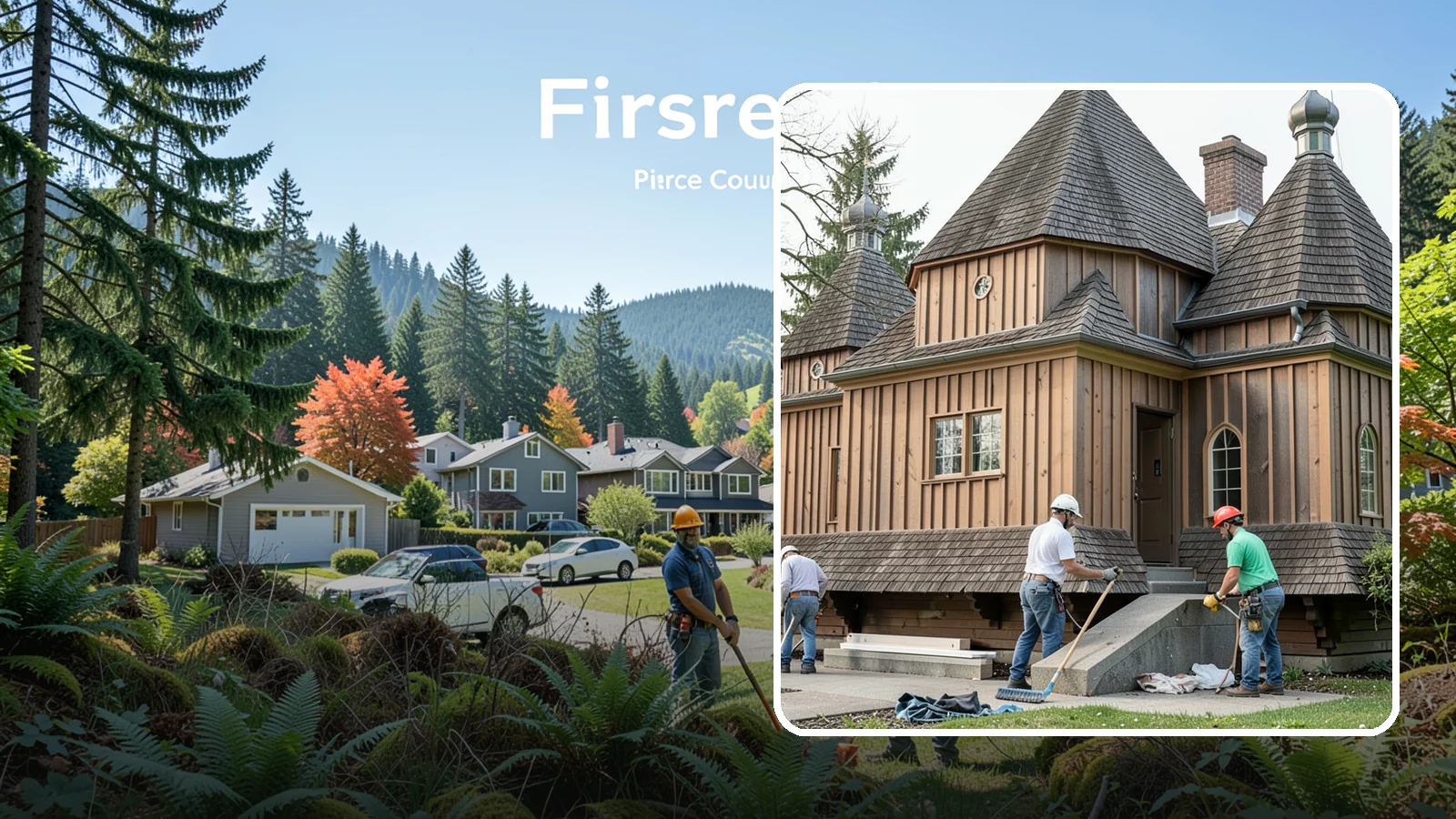 Board and Batten Siding in Fircrest, Pierce County, WA - We install vertical board and batten siding that lends farmhouse and modern homes a striking, textured facade.
