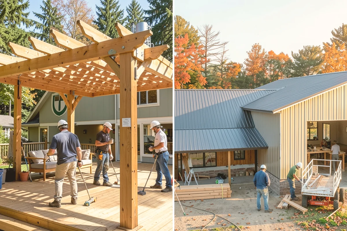 Board and Batten Siding in Newcastle, King County, WA - Choose material, board width, and batten spacing