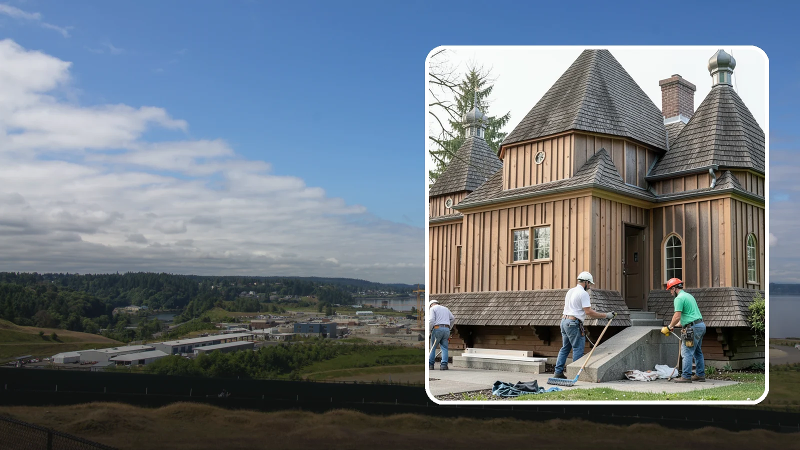 Board and Batten Siding in University Place, Pierce County, WA - We install vertical board and batten siding that lends farmhouse and modern homes a striking, textured facade.