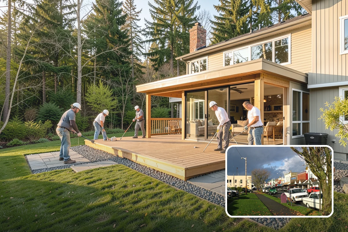 Bonus Room Finishing in Arlington, Snohomish County, WA - Converts wasted space into functional living area