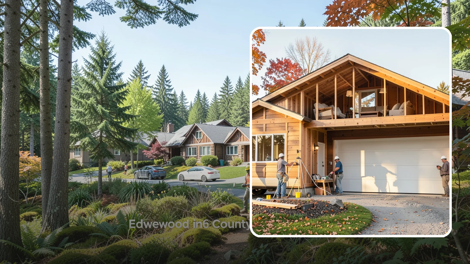 Bonus Room Finishing in Edgewood, Pierce County, WA - We finish bonus rooms above garages and under rooflines into comfortable, usable living space.