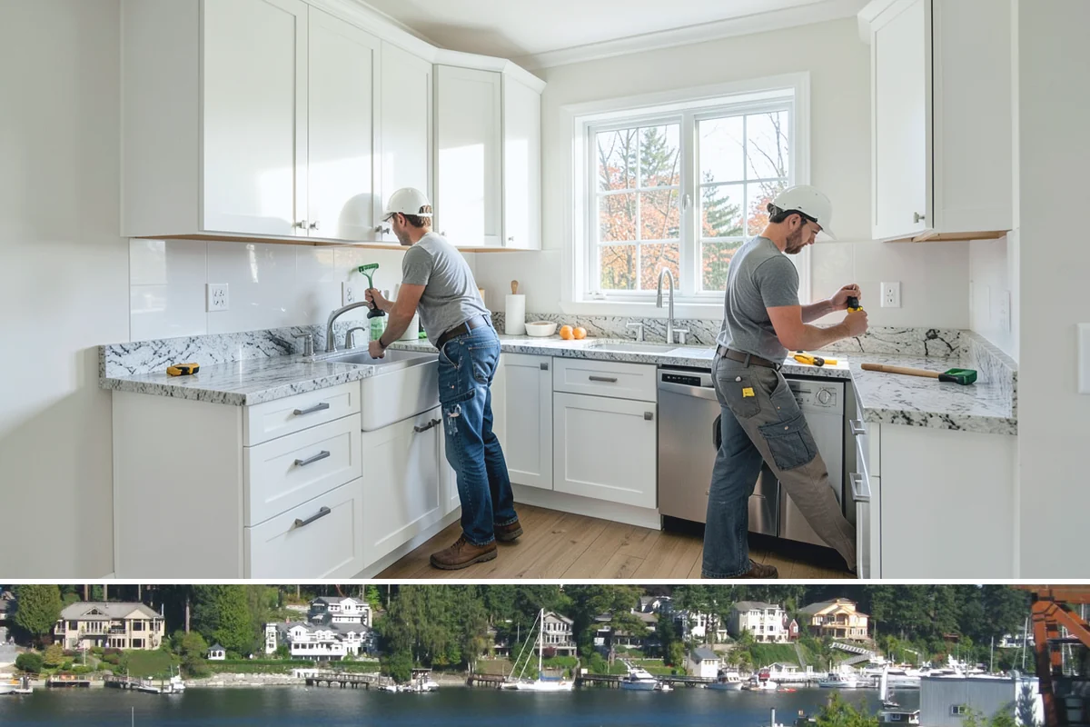 Bonus Room Finishing in Gig Harbor, Pierce County, WA - Bonus room finishing is interior work that keeps crews productive through the wet fall and winter.
