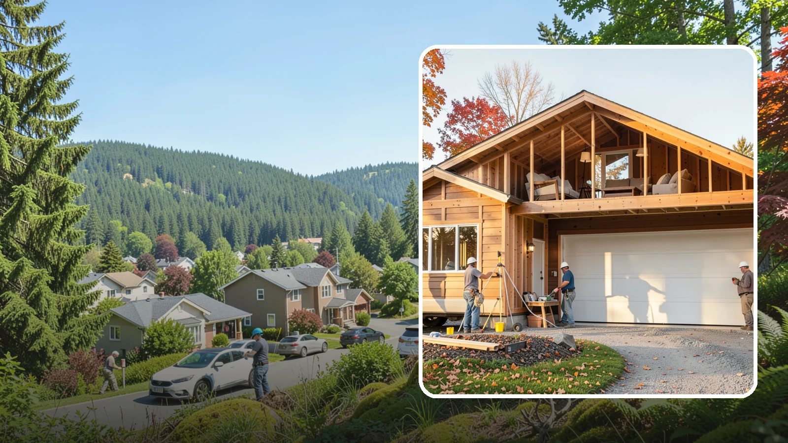 Bonus Room Finishing in Index, Snohomish County, WA - We finish bonus rooms above garages and under rooflines into comfortable, usable living space.