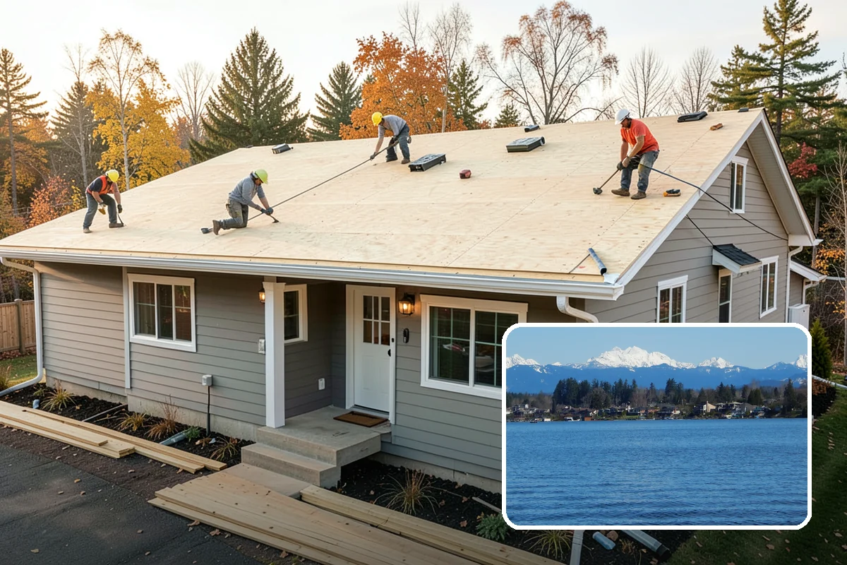 Bonus Room Finishing in Lake Stevens, Snohomish County, WA - Converts wasted space into functional living area