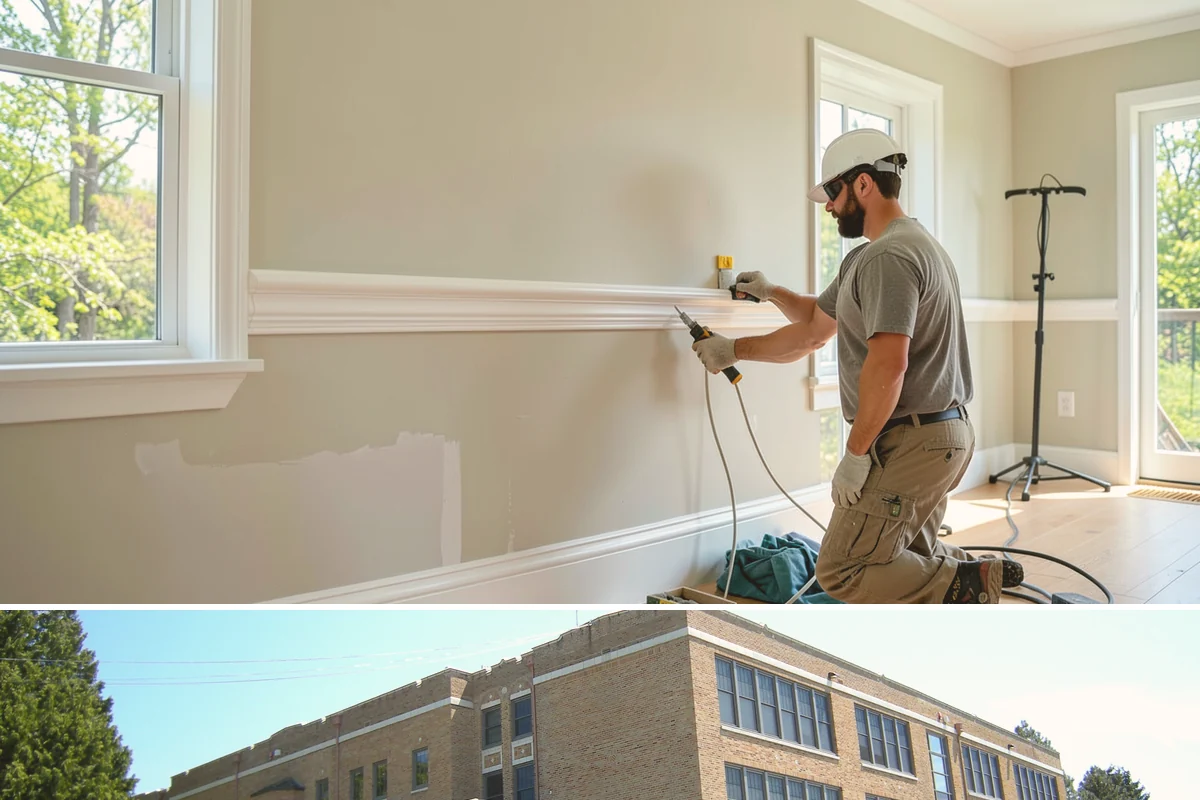 Bonus Room Finishing in Maple Valley, King County, WA - Bonus room finishing is interior work that keeps crews productive through the wet fall and winter.