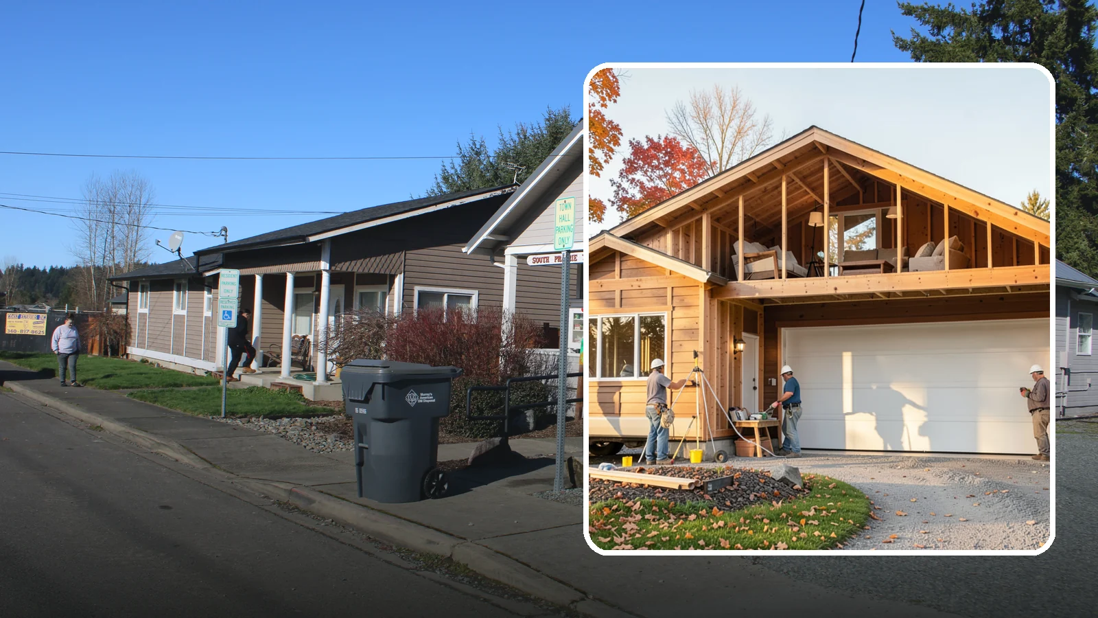 Bonus Room Finishing in South Prairie, Pierce County, WA - We finish bonus rooms above garages and under rooflines into comfortable, usable living space.
