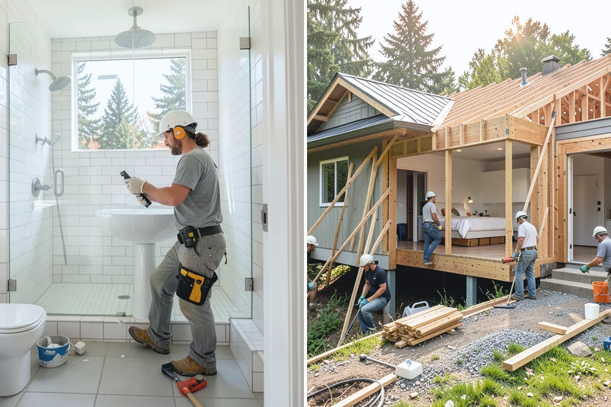 Bonus Room Finishing in South Prairie, Pierce County, WA - We assess the shell, insulation, and utility access