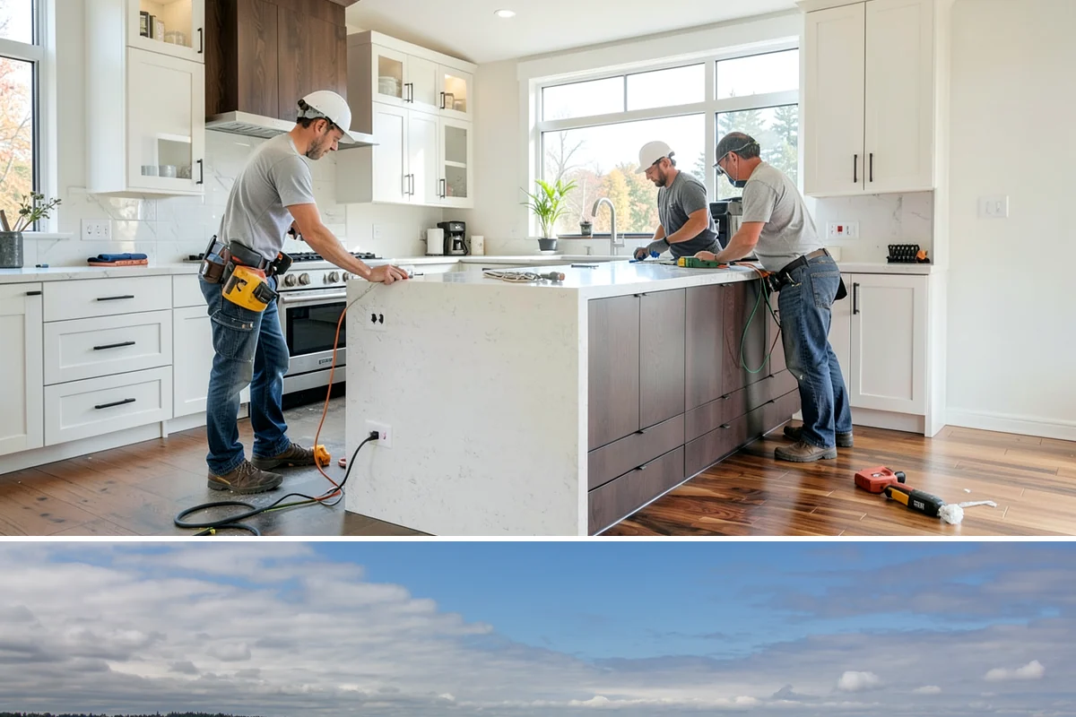 Bonus Room Finishing in University Place, Pierce County, WA - Bonus room finishing is interior work that keeps crews productive through the wet fall and winter.