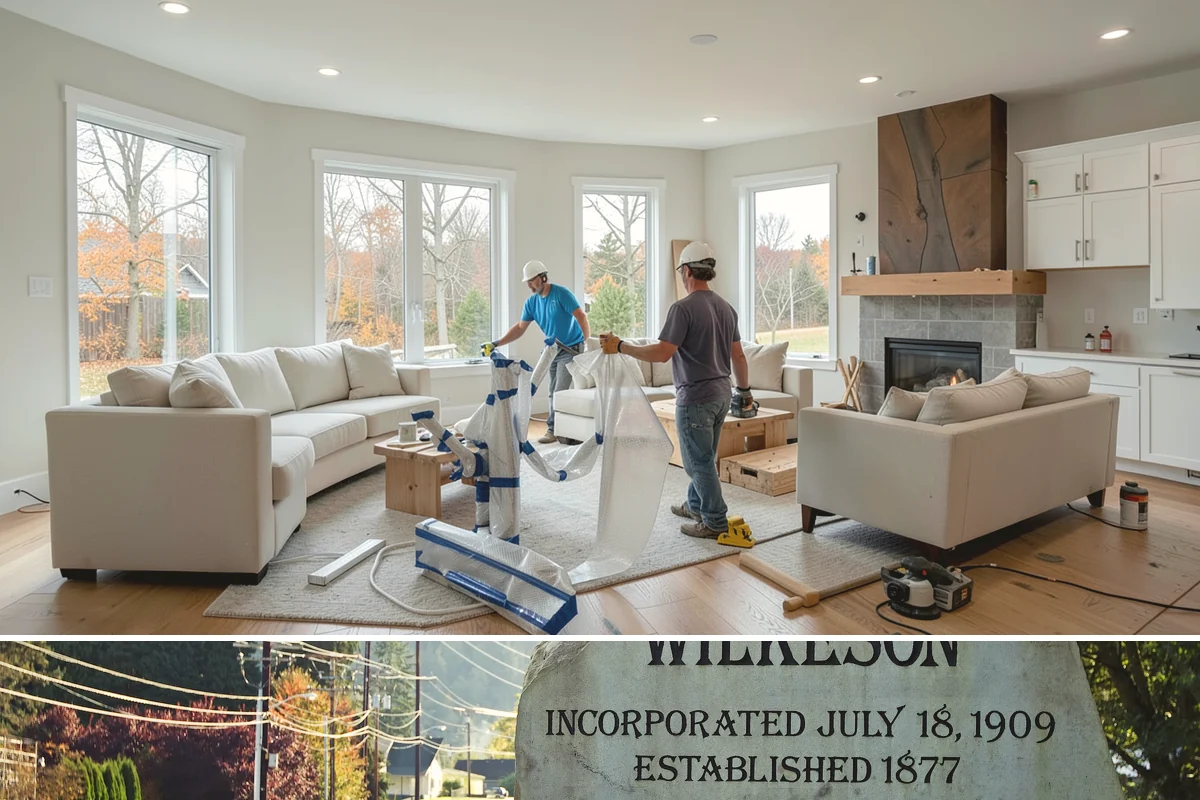 Bonus Room Finishing in Wilkeson, Pierce County, WA - Bonus room finishing is interior work that keeps crews productive through the wet fall and winter.