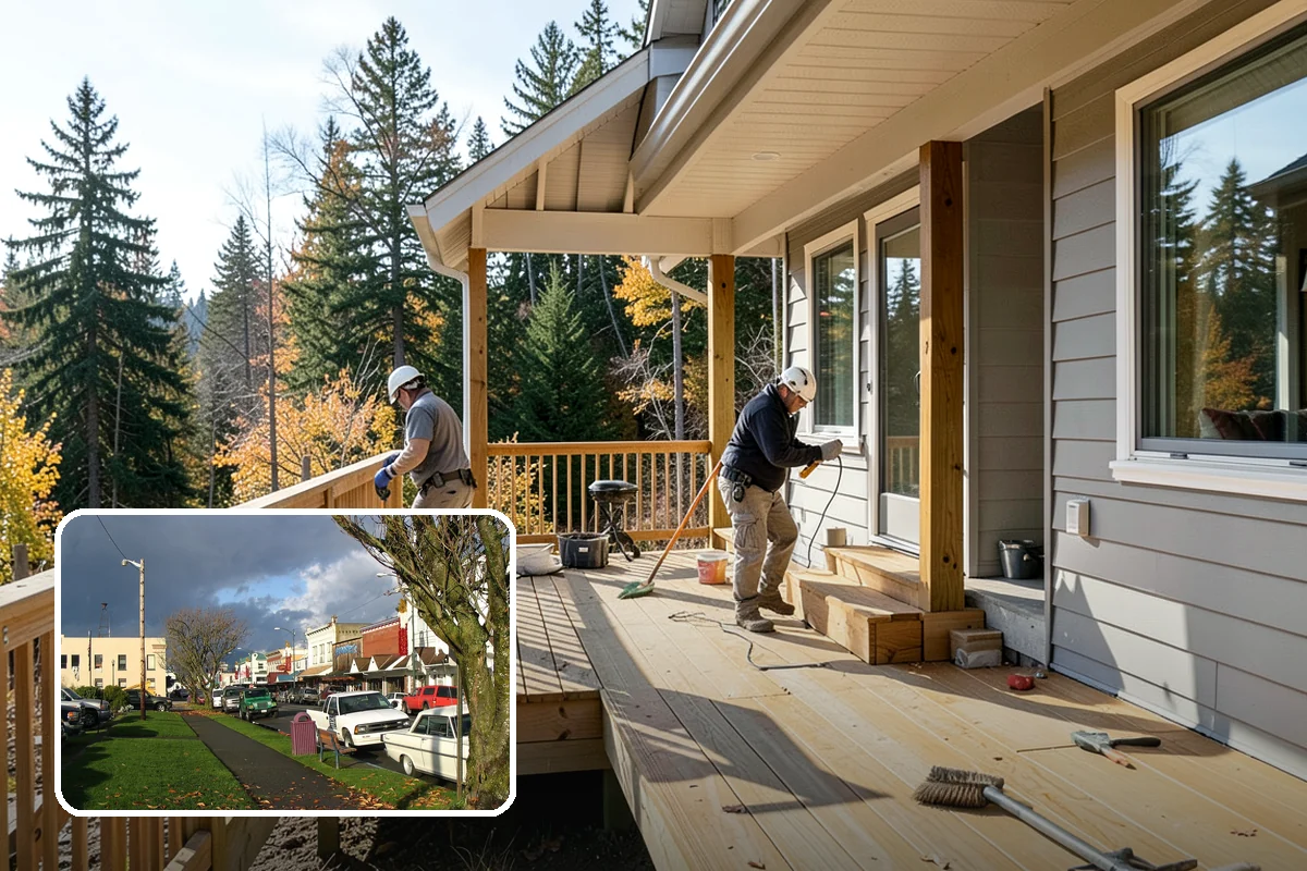 Boulder Retaining Wall in Arlington, Snohomish County, WA - Natural, rugged look that suits Northwest settings